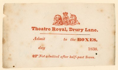 ロンドンのドルリーレーンシアターのチケット 作： English School