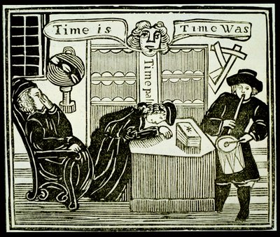 Time Is、Time Was、History of the Learned Friar Baconのイラストのコピーをesotericaのチャプブック集で使用 作： English School
