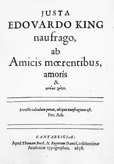 友人から漂流するだけのキングエドワードインデックスは悲しい、愛...、1638年発行（印刷） 作： English School