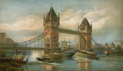 タワーブリッジ、ロンドン 作： English School