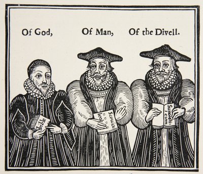 トリプルエピスコパシー、ラウドのピューリタン党とコートビショップによる風刺、1641年のトラクト 作： English School