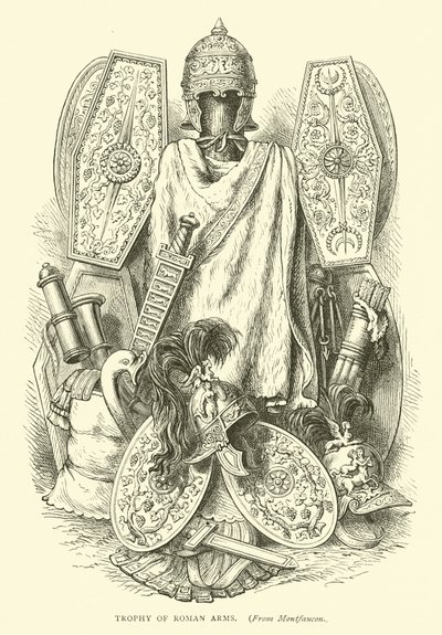 ローマの武器のトロフィー 作： English School