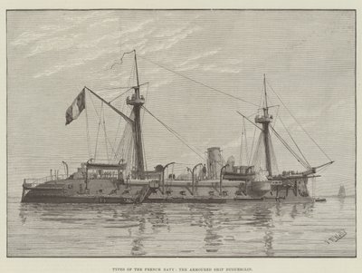 フランス海軍の種類、装甲艦デュゲスクラン（彫刻作品 作： English School
