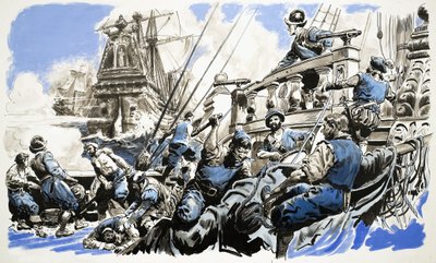 正体不明の海戦 作： English School
