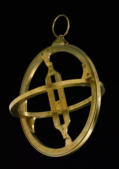 万円環日時計、1800年頃（真鍮） 作： English School