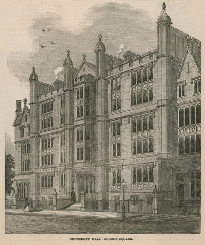ゴードンスクエアの大学ホール 作： English School