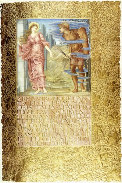 金星とアイネイアース、1874-c.1919 作： English School