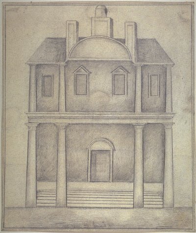 ブラックフライアーズ劇場の眺め。 c.1650 作： English School