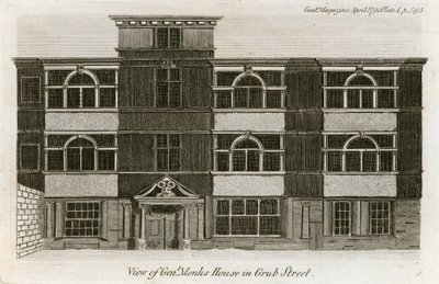 Grub StreetのGeneral Monks Houseのビュー 作： English School