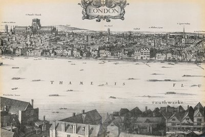 ヴァーツラフホラー、1647年のロンドンの眺め 作： English School