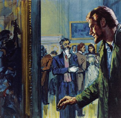 ヴァンサンゴッホはギャラリーを訪れ、ルーベンスの絵画を研究しました 作： English School