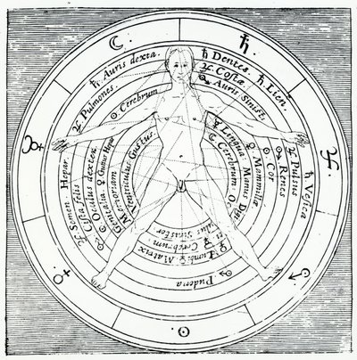 1617年に出版されたロバートフラッドの「ユトリウスクコスミヒストリア」のウィトルウィウスの図（彫刻） 作： English School