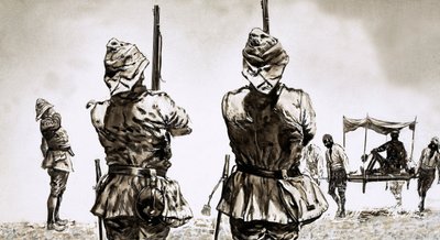 ウォルターグリーンウェイ、ドイツの高級弾薬検査官を装った 作： English School