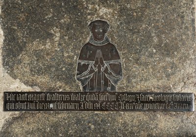 ウォルターウェイク、1451-52年頃（真鍮） 作： English School