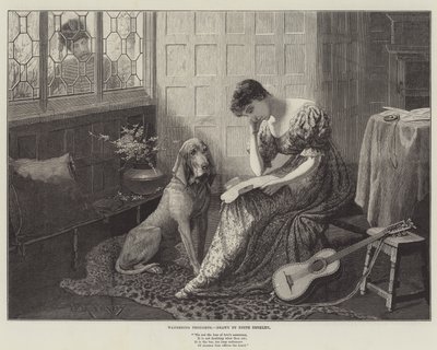 Wandering Thoughts (Engraving) 作： English School