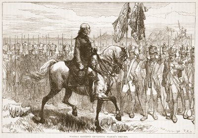 ウォーレン・ヘイスティングスがピアスのコラムをレビューしています。 1879 作： English School