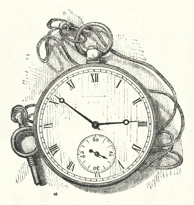 時計（刻印 作： English School