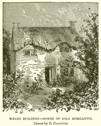 ウェールズの建物-Iolo Morganwgの家 作： English School