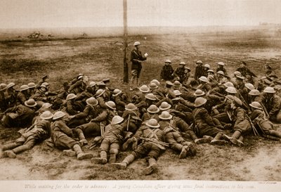 命令が進むのを待つ間、1914-19 作： English School