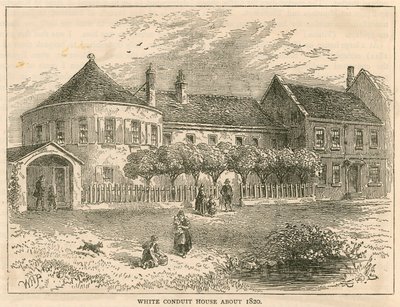 ホワイトコンジットハウス、ペントンビル、ロンドン、1820年頃 作： English School