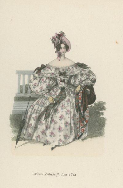 ウィーンの雑誌、1834年6月 作： English School