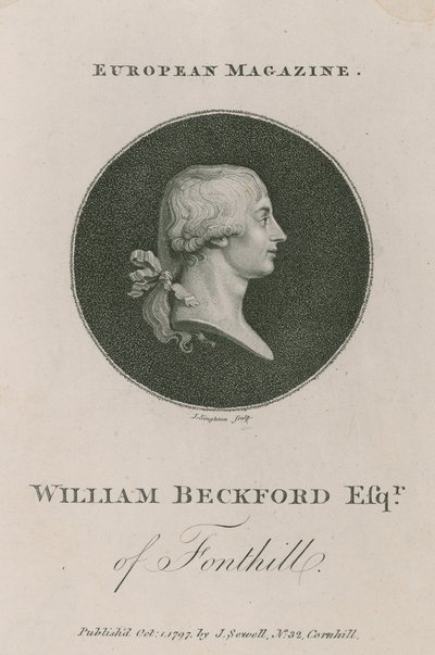 ロンドン市長、フォントヒルのウィリアム・ベックフォード1756 作： English School