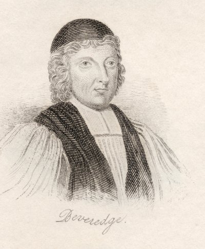 1825年に出版された「クラブの歴史辞典」からのウィリアム・ベヴァリッジ 作： English School