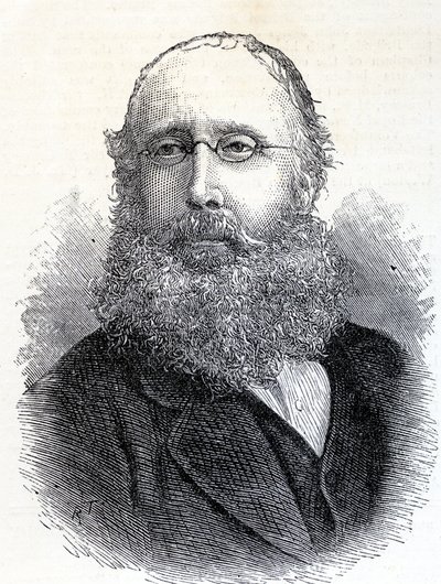 1884年6月28日、イラストレイテッドロンドンニュースのウィリアムブロムリーダベンポート（1821-1884） 作： English School