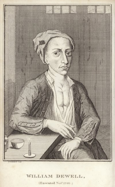 ウィリアム・デウェル、1740年11月執行 作： English School