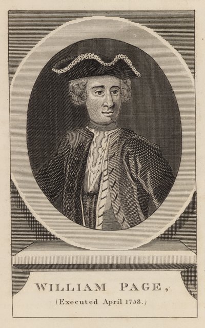 ウィリアムペイジ、1758年4月に執行 作： English School