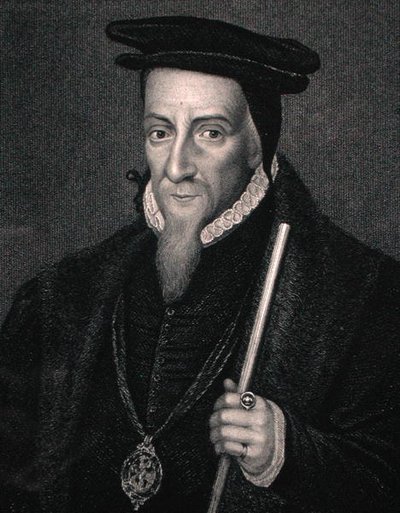 ウィリアム・パウレット（1475-1572）ウィンチェスター初代侯爵、1833年に出版された「The Gallery of Portraits」より（エングレーヴィング） 作： English School