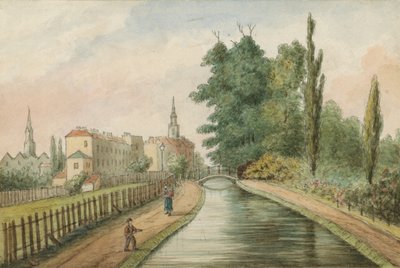 ウィリアムウォーク、キャノンベリー、1840年（紙にトイレ） 作： English School