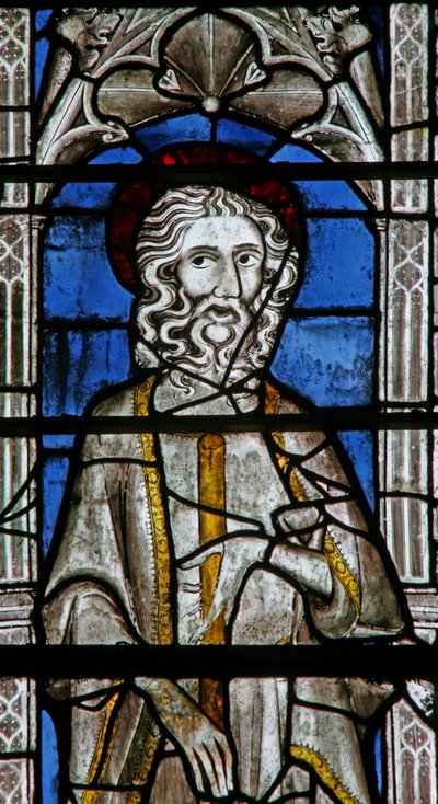 St James the Lessを描いたWindow Ew 作： English School