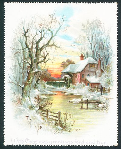 クリスマスの挨拶が好きで本当-クリスマスカード 作： English School