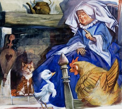 農場の動物を持つ女性 作： English School