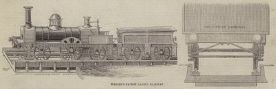 ライトの特許安全鉄道（彫刻 作： English School