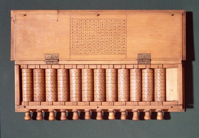 ネイピアスロッド、1671-1700（木材） 作： English School English School