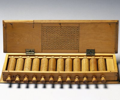 ネイピアスロッド、1671-1700（木材） 作： English School English School