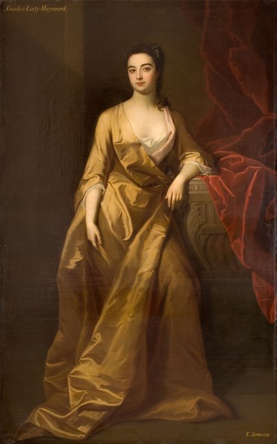 メイナード夫人の肖像、1745年。 作： Enoch Seeman