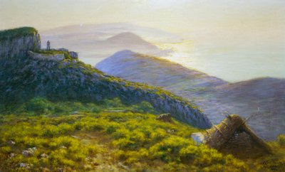 モンテ・ソラーロ（カプリ島）発 作： Enrico Castellaneta