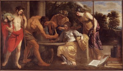 仕事と恒常性、1640年。 作： Erasmus Quellinus the Younger