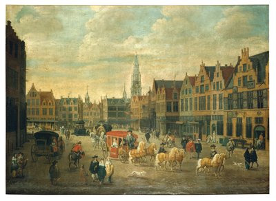 Meir Antwerpenissä (öljy kankaalle) 作： Erasmus de Bie