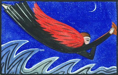 天使 作： Eric Gill