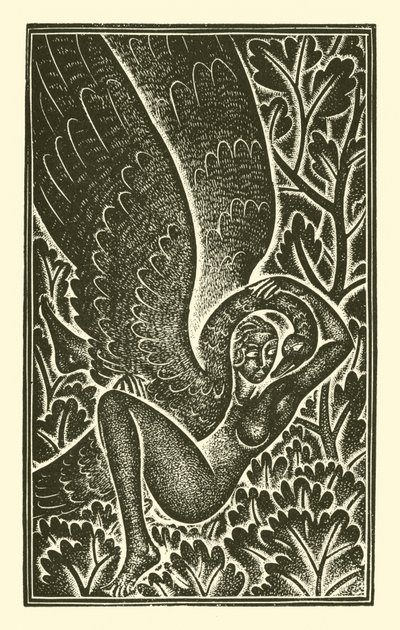 レダが愛した 作： Eric Gill