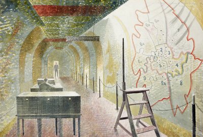 No1マップコリドー 作： Eric Ravilious