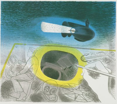 サブマリンシリーズ：リトグラフ入門 作： Eric Ravilious