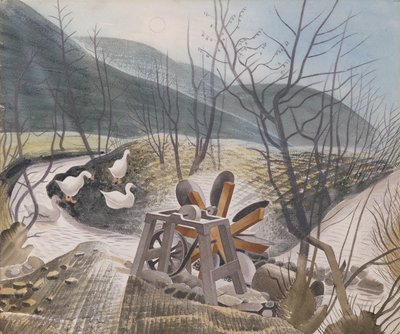 水車、1938 作： Eric Ravilious