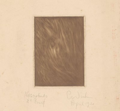 抽象的な構成 作： Erich Wichmann (signed by artist)