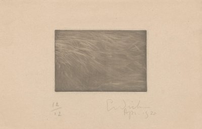 抽象的な構成 作： Erich Wichmann (signed by artist)