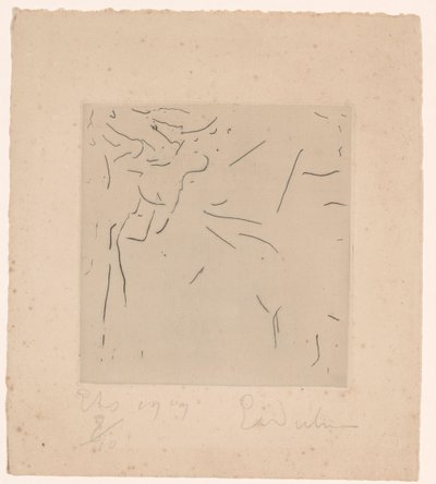 抽象的な構成 作： Erich Wichmann (signed by artist)